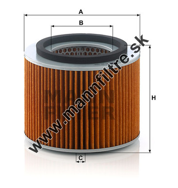 Vzduchový filter MANN FILTER C 18 006