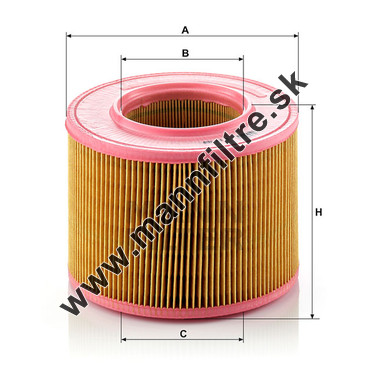 Vzduchový filter MANN FILTER C 18 108