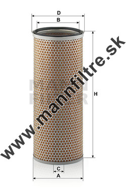 Poistný filter MANN FILTER C 19 105