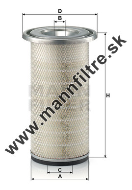 Vzduchový filter MANN FILTER C 19 457