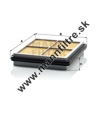 Vzduchový filter MANN FILTER C 2138/3