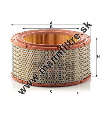 Vzduchový filter MANN FILTER C 2170