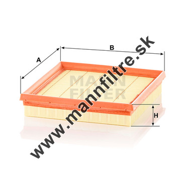Vzduchový filter MANN FILTER C 21 014
