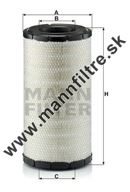 Vzduchový filter MANN FILTER C 21 584