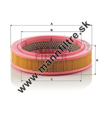 Vzduchový filter MANN FILTER C 2231/1
