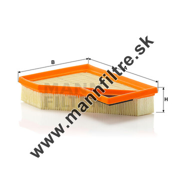 Vzduchový filter MANN FILTER C 2245