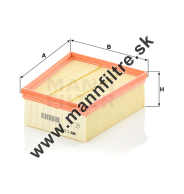 Vzduchový filter MANN FILTER C 22 026