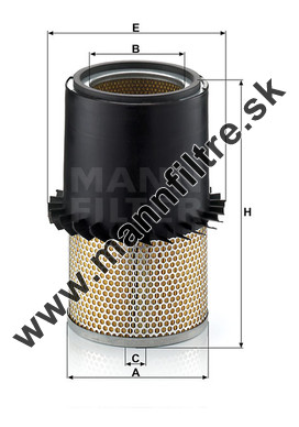 Vzduchový filter MANN FILTER C 22 337