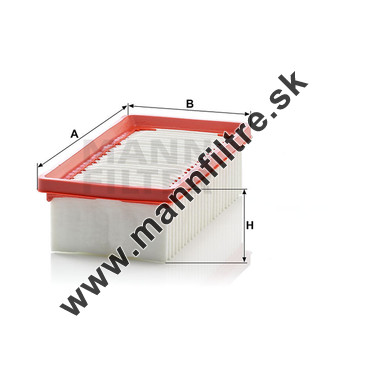 Vzduchový filter MANN FILTER C 2325