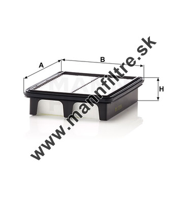 Vzduchový filter MANN FILTER C 23 018