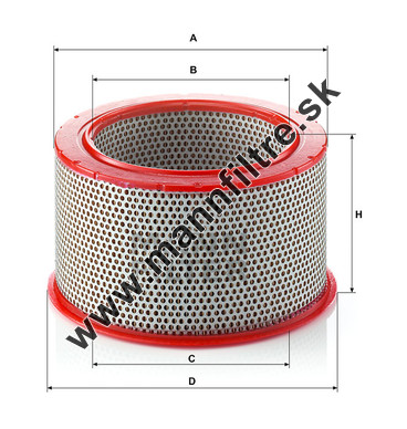 Vzduchový filter MANN FILTER C 23 115