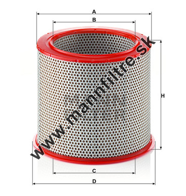 Vzduchový filter MANN FILTER C 23 185