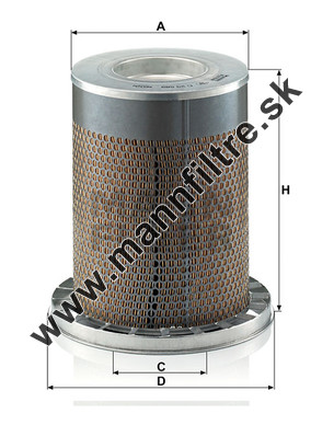Vzduchový filter MANN FILTER C 23 589