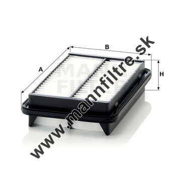 Vzduchový filter MANN FILTER C 2432