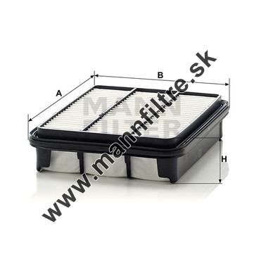 Vzduchový filter MANN FILTER C 2438