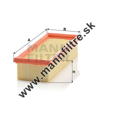 Vzduchový filter MANN FILTER C 2440/1