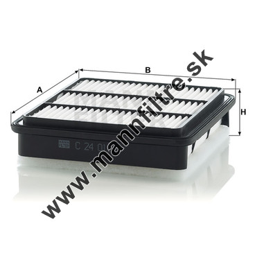 Vzduchový filter MANN FILTER C 24 011