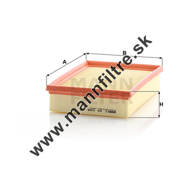 Vzduchový filter MANN FILTER C 24 028