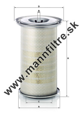 Vzduchový filter MANN FILTER C 24 037