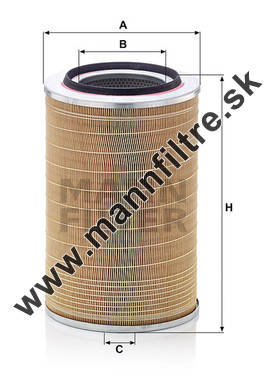 Vzduchový filter MANN FILTER C 24 508/1