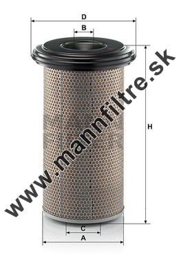 Vzduchový filter MANN FILTER C 24 650