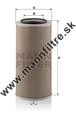Vzduchový filter MANN FILTER C 24 650/1
