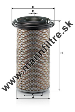 Vzduchový filter MANN FILTER C 24 650/3