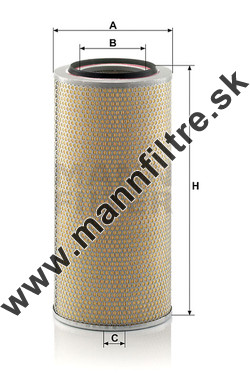Vzduchový filter MANN FILTER C 24 650/5