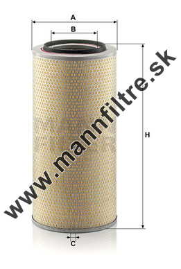 Vzduchový filter MANN FILTER C 24 650/6