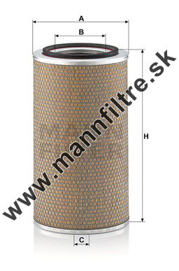 Vzduchový filter MANN FILTER C 24 870