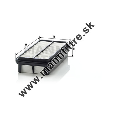 Vzduchový filter MANN FILTER C 2524
