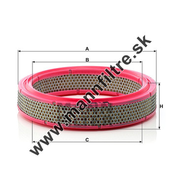 Vzduchový filter MANN FILTER C 2535/2