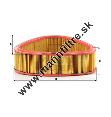 Vzduchový filter MANN FILTER C 2541