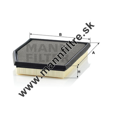 Vzduchový filter MANN FILTER C 2558/5