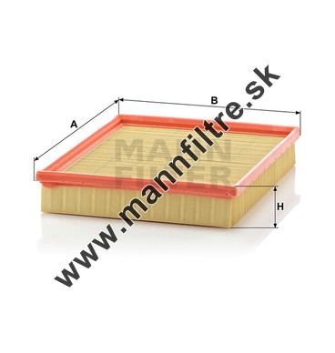 Vzduchový filter MANN FILTER C 2598