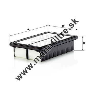 Vzduchový filter MANN FILTER C 25 002