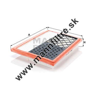Vzduchový filter MANN FILTER C 25 004