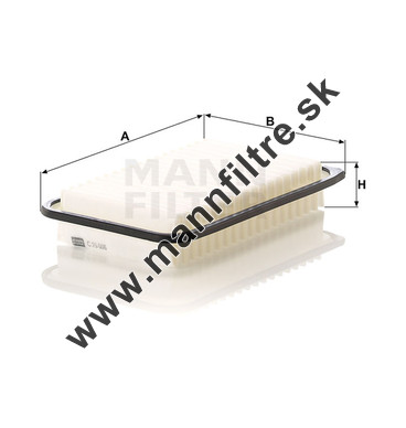 Vzduchový filter MANN FILTER C 25 006
