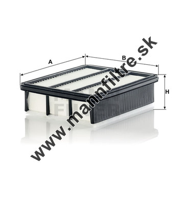 Vzduchový filter MANN FILTER C 25 014