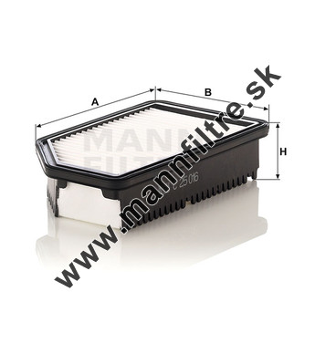 Vzduchový filter MANN FILTER C 25 016