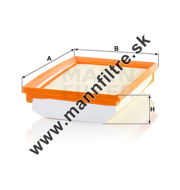 Vzduchový filter MANN FILTER C 25 033