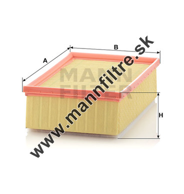 Vzduchový filter MANN FILTER C 25 136