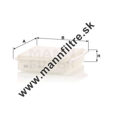 Vzduchový filter MANN FILTER C 25 654