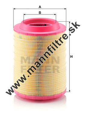 Vzduchový filter MANN FILTER C 25 660/2