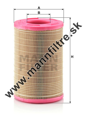 Vzduchový filter MANN FILTER C 25 730/1