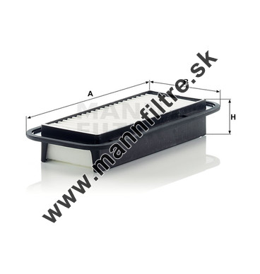 Vzduchový filter MANN FILTER C 2610