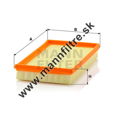 Vzduchový filter MANN FILTER C 2653