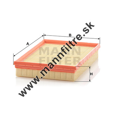 Vzduchový filter MANN FILTER C 2667/1