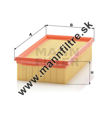 Vzduchový filter MANN FILTER C 2682/1