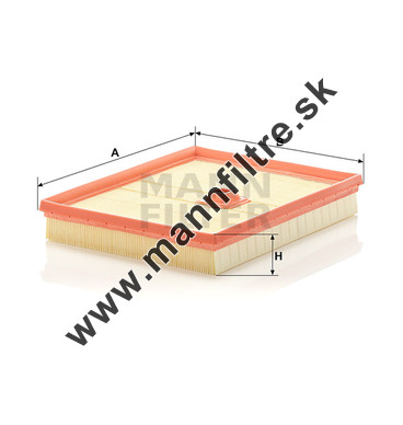 Vzduchový filter MANN FILTER C 2695/2